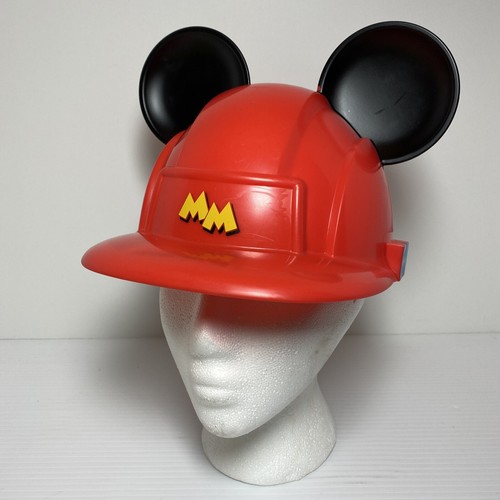 Red Plastic Mickey Mouse Kids Red Hard 