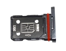 OEM ONEPLUS 12 CPH2583 REPLACEMENT BLACK DUAL SIM CARD HOLDER TRAY