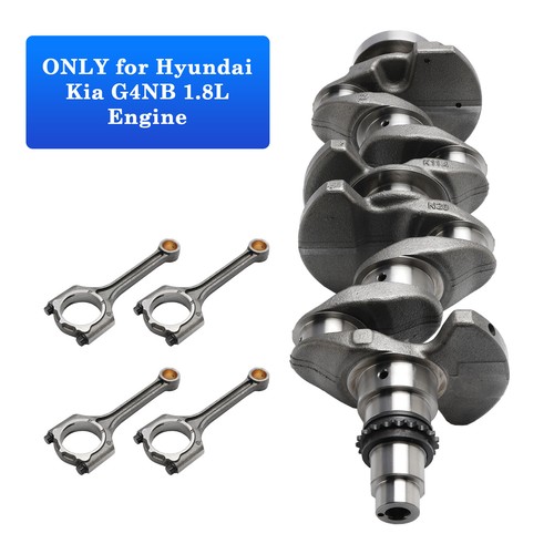 G4NB 1.8L Engine Crankshaft & Connecting Rods for Hyundai Elantra For KIA K4 - Picture 5 of 18
