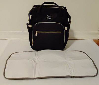 Lequeen 4 in 1 Diaper Bag With Baby Bed Crib Foldable Mummy  display picture 1