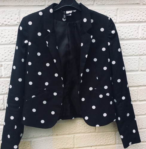 H\u0026M DIVIDED Blazer Jacket 8 / 36 Small 