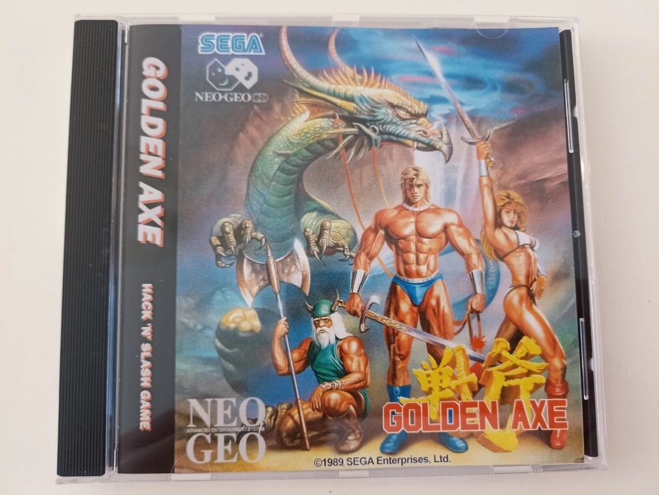 SNK Neo Geo CD CDZ Golden Axe Sega System16 conversion - Photo 4/4