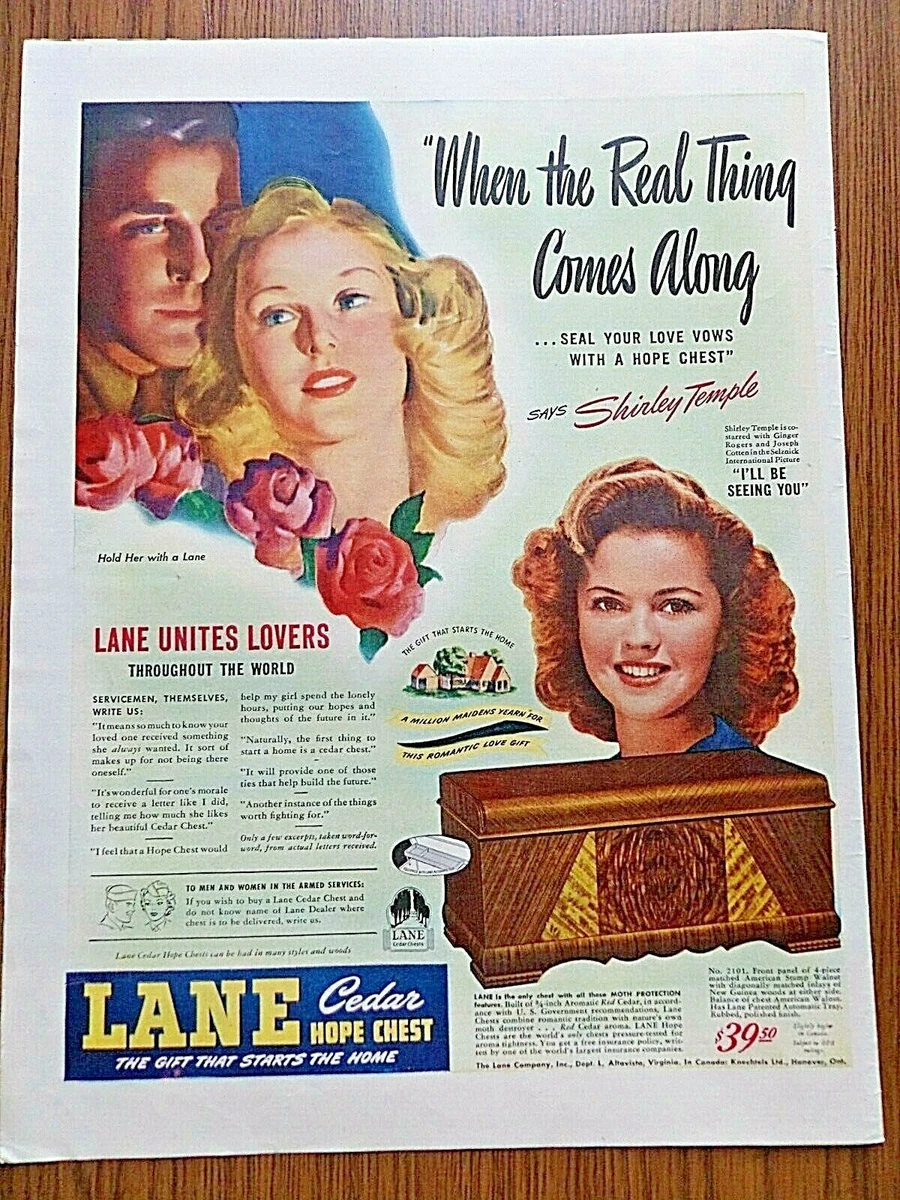 1945 lane cedar chest deals