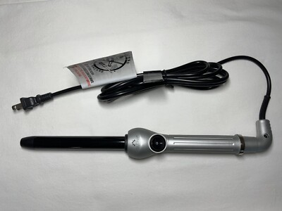 Sutra Ceramic Curler Curling Iron Silver NWOB #2103