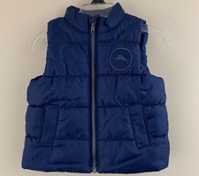 TOMMY BAHAMA Baby Toddler Full-Zip Puffer Vest Size 12 Months