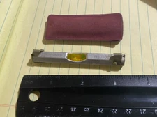 VINTAGE SANDS-STEVENS BUBBLE LEVEL 3" Level No. 555 - EXCELLENT! LOOK!