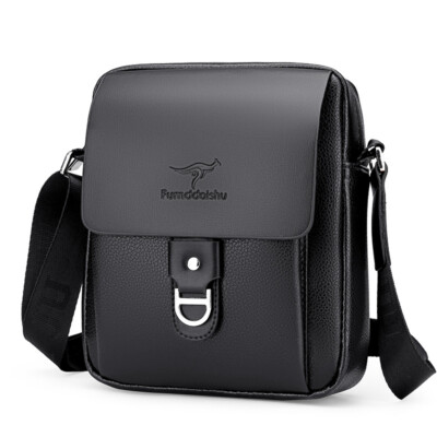 Men's Leather Sling Messenger Bag Crossbody Vintage Business Office Travel Bag