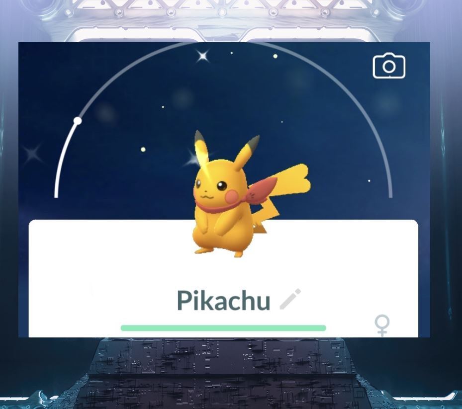 A little late but I got this shiny Pikachu during go fest even though I  didn't buy a ticket!! . . #pogo #pokemon #pokemongo…