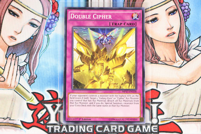 Carta Double Cipher - MP17-EN158 - Común, 1ª Edición, Del Mega Pack 2017 - Para Coleccionistas Y Jugadores De Yu-Gi-Oh!