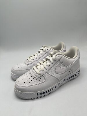 Nike Air Force 1 Low CMFT Equality White/Black Shoes AQ2118-100
