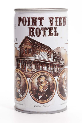 Point View Hotel Lager Beer Can Tab Top CS Pittsburgh Brewing Co 12oz Empty