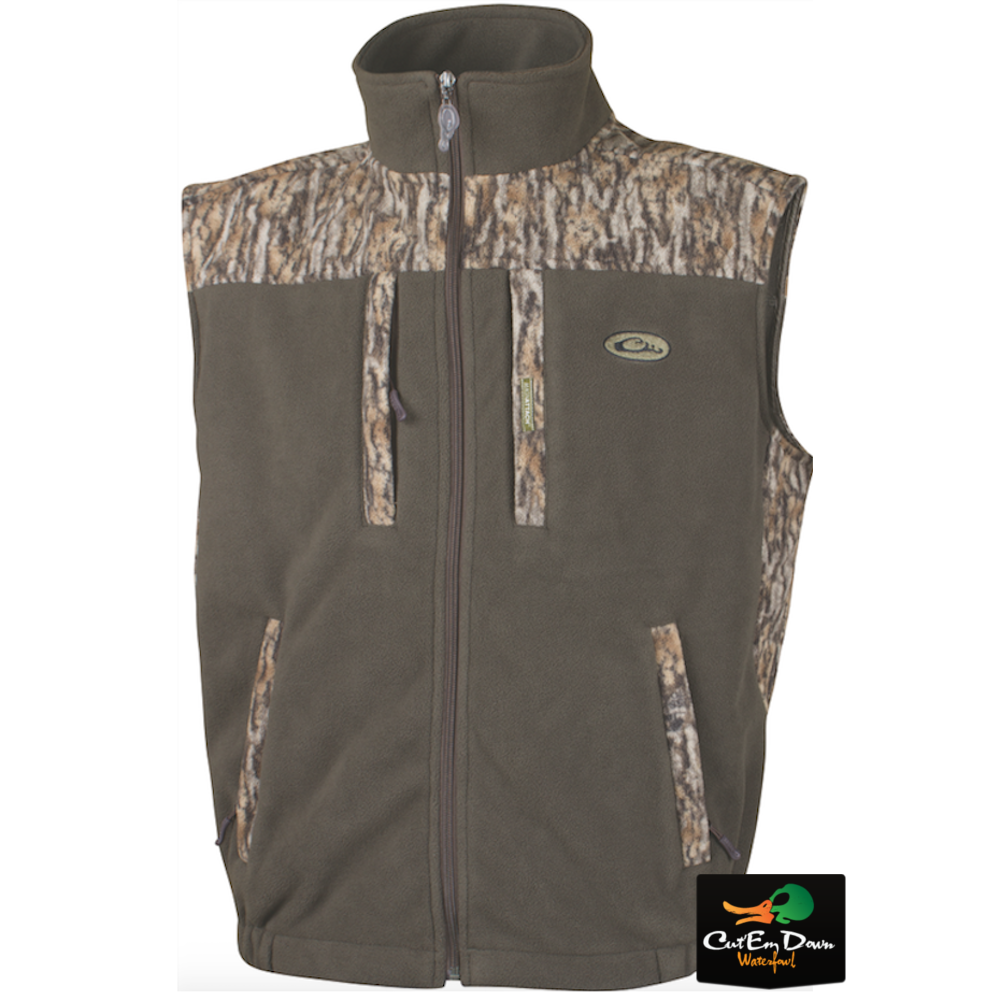 drake fleece vest