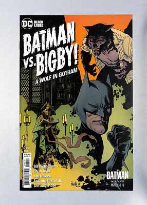 (6037) Batman vs. Bigby! A Wolf in Gotham #6 Grade 9.2 I SHIP FAST