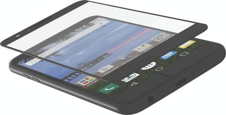 SET OF 2 Fellowes LG Premier Pro LTE K20 2018 K30 Harmony 2 Glass Screen Protect - Image 4 of 4