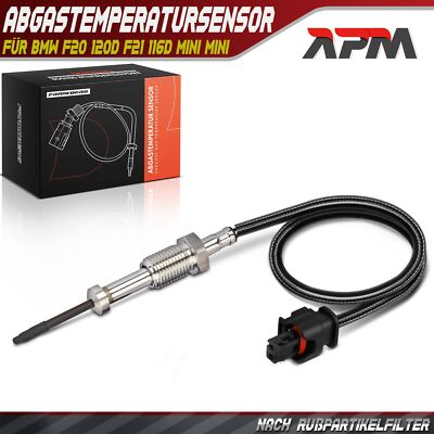 Abgastemperatursensor nach Rußpartikelfilter für BMW F20 120d F21 116d MINI Mini