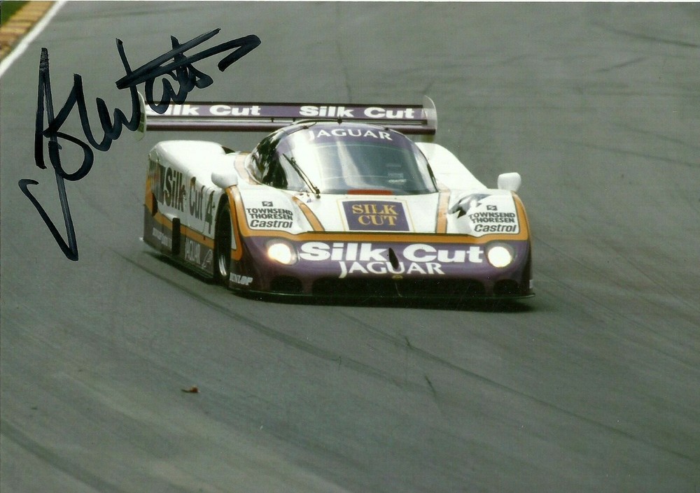 John Watson Le Mans Jaguar XJR8 signed pro photo XJR8 LM