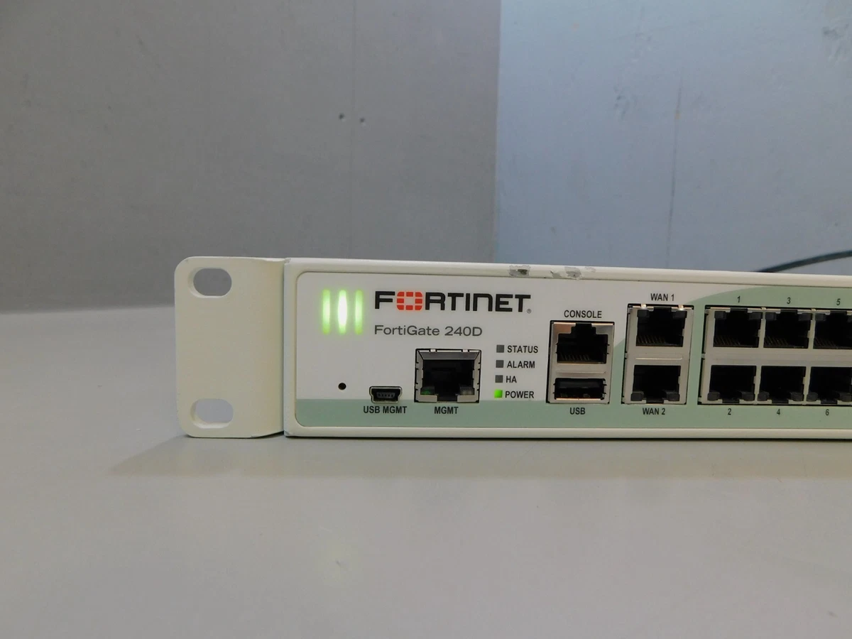 Fortinet FG-240D FortiGate 240D Security Firewall Appliance