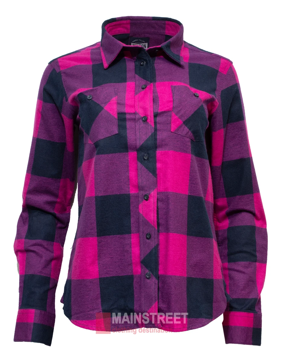 Pink flannelette store shirt