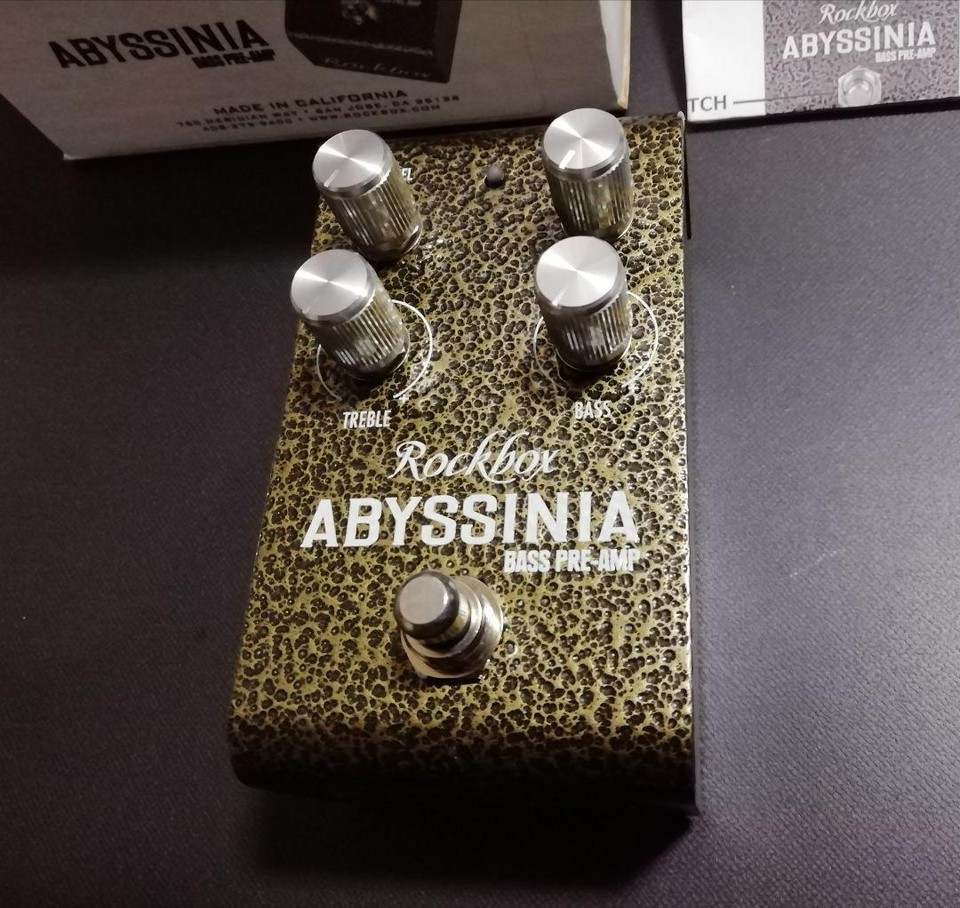 Beautiful Highend Bass Preamp ABYSSINIA Bass Preamp eBay