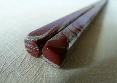 Essstäbchen,Chopsticks,STYLE OF JAPAN, GoldBrown,SilberRot,Urushi,Naturholz - Bild 1 von 4