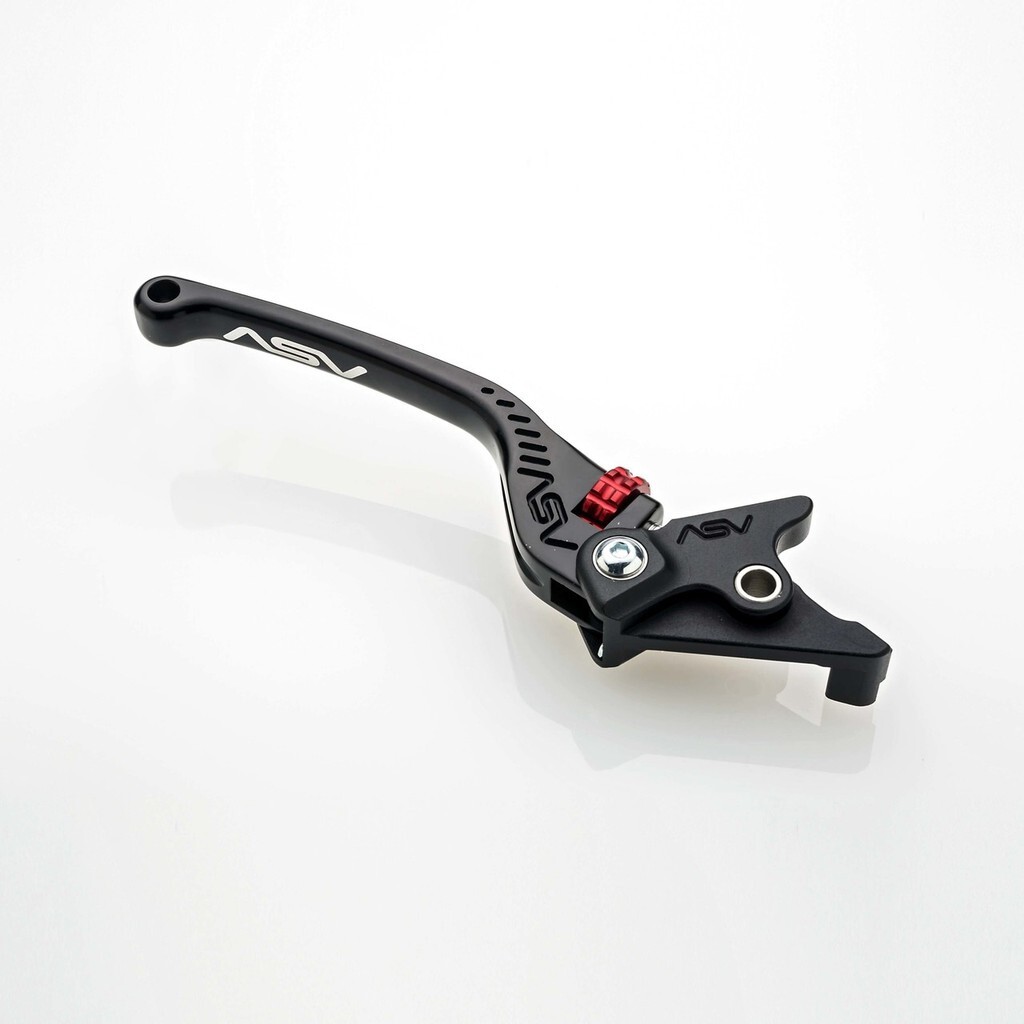 ASV F3 Brake Lever Black Long Kawasaki ZX6R 2007-25 ZX10R 2006-15