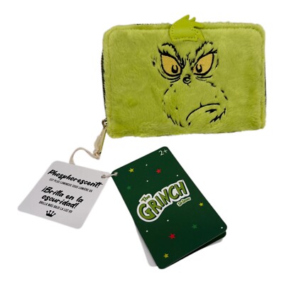 Loungefly Dr Seuss by Loungefly Geldbeutel Plush Grinch Glow Cosplay