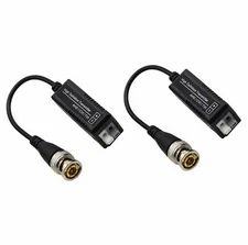 BNC To UTP Cat5 Video Balun HD Transceiver Adapter Transmitter AHD CVI TVI