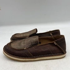 Rank 45 Amberlin Textured Print Brown Women's Size 8.5