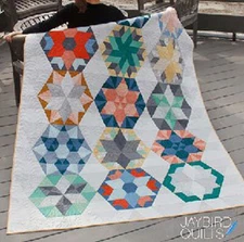 Park Bench Block of the Month Quilt Pattern by Jaybird Quilts