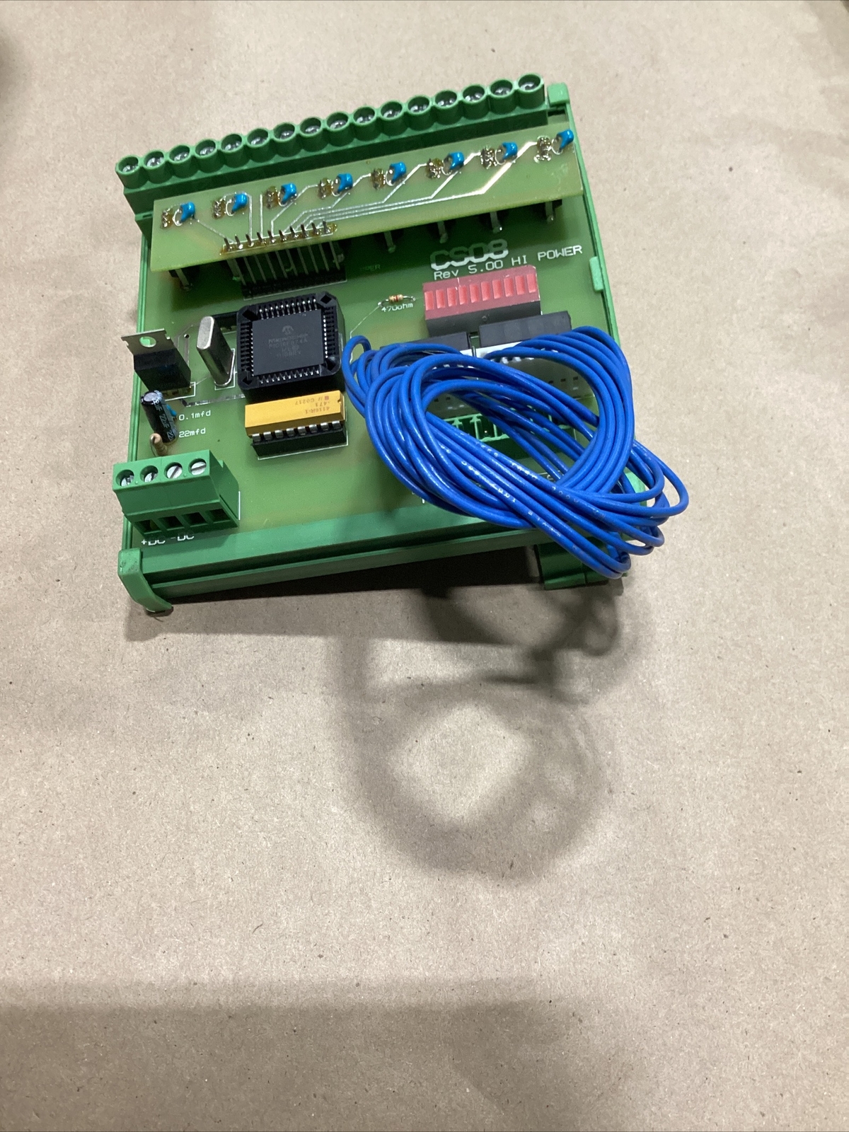 Phoenix Contact CS08 Circuit Board Control Board Rev 5.00 Hi Power #652H80FML