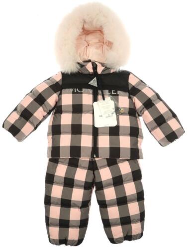 NEW MONCLER GIRL 2 PC JACKET PANTS GOOSE DOWN SNOWSUIT SET 2 YEARS - Picture 1 of 6