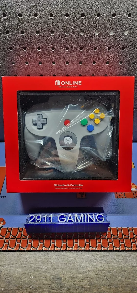 Nintendo N64 Wireless Controller for Switch Online Games IN HAND BRAND NEW!  45496883140