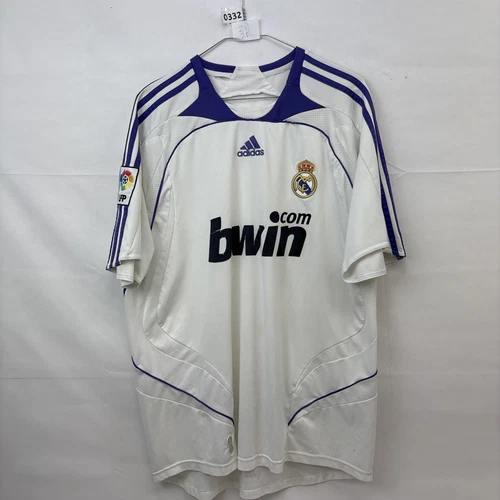 Real Madrid Adidas 07/08 Home Kit Size L