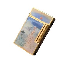 S.T. Dupont Ligne 2 Monet Impression Sunrise Dual Flame Lighter Limited Edition