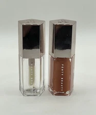 Fenty Beauty Gloss Bomb Lip Luminizer 06 GLASS SLIPPER & FENTY GLOW Mini 0.18oz