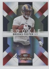 2009 Donruss Threads Rookie Century Proof Red Brooks Foster #114 0w8