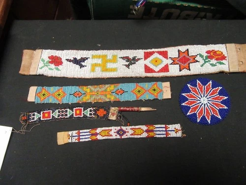 Indian Beaded Item Lot, 1920-30's    GA6