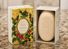 Saponificio Artigianale Fiorentino 10.5oz Bar Soap Italy BRAND NIB Buon Natale
