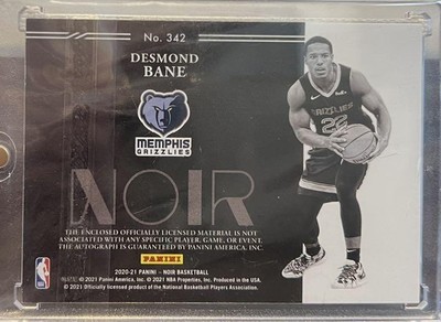 Desmond Bane RC auto /99シリ Desmond Bane RC auto /99シリ