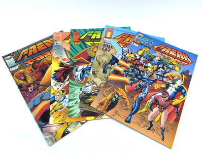Freak Force Image Comics #2 5 7 9 (1994) + #1 (1997) Englisch vintage