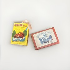 Antique 1920 s Japanese Kasahara Magic Paper Toy Kinton Brand Candy Box