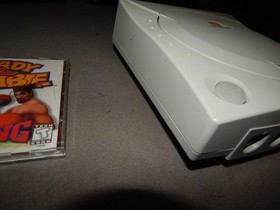 Vintage Sega Dreamcast HKT-3020 Console Wires Game Estate Find