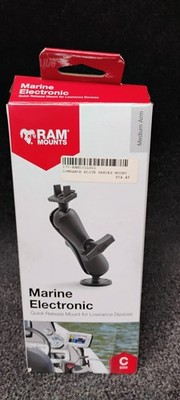 RAM Rugged Use Surface Mount for Lowrance Lowrance Elite 7 Ti Fishfinders