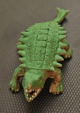 Vintage 1986 Ankylosaurus Dinosaur Plastic Toy Figure Collectible