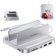 Mac mini Hub with M.2 NVMe 4TB SSD Enclosure for 2018 Later Mac mini M1/M2