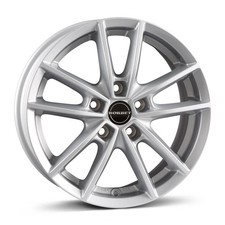 Borbet Felgen W 6.0x15 ET43 5x112 SIL für VW Caddy Cross Touran e-Golf Golf Jett