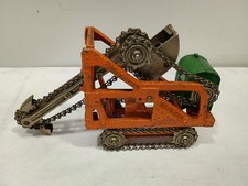 Antique KENTON TOYS Cast Iron BUCKEYE DITCHER Construction Toy Working