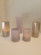 5 Piece Flameless Decoratie Candle Set With Remote , Batteries  Not Included 