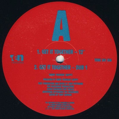 Redhead Kingpin And - Get It Together - Used Vinyl Record 12 -  - Promo - E5z