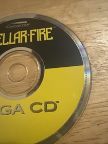 Stellar-Fire (Sega CD, 1993) Working Game Only